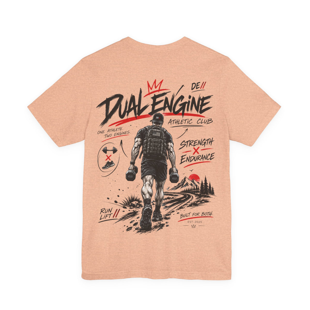 DUAL ENGINE- RUCKING TEE
