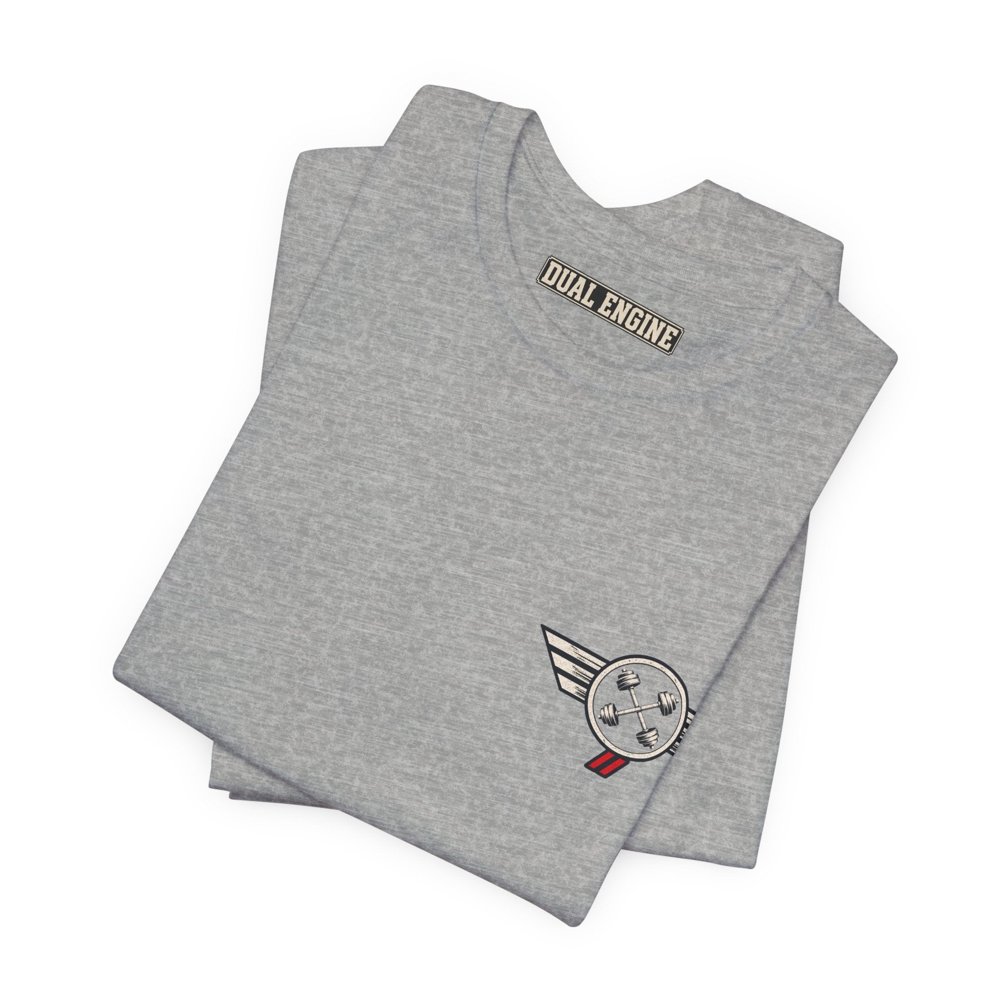 DUAL ENGINE — RUN // LIFT TEE