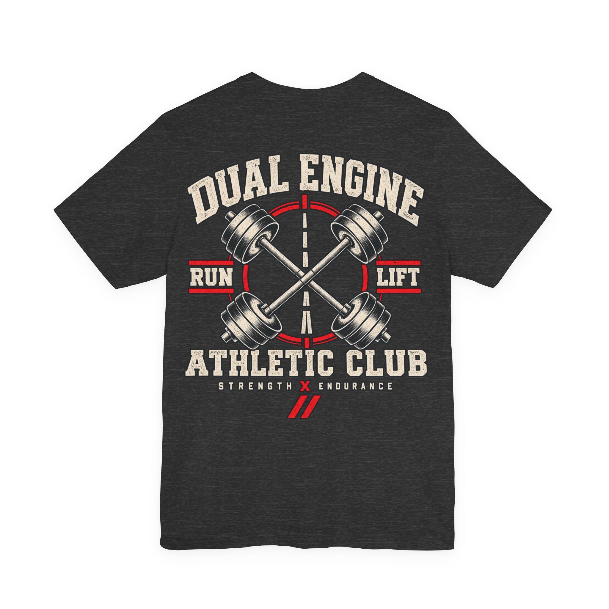 DUAL ENGINE — RUN // LIFT TEE