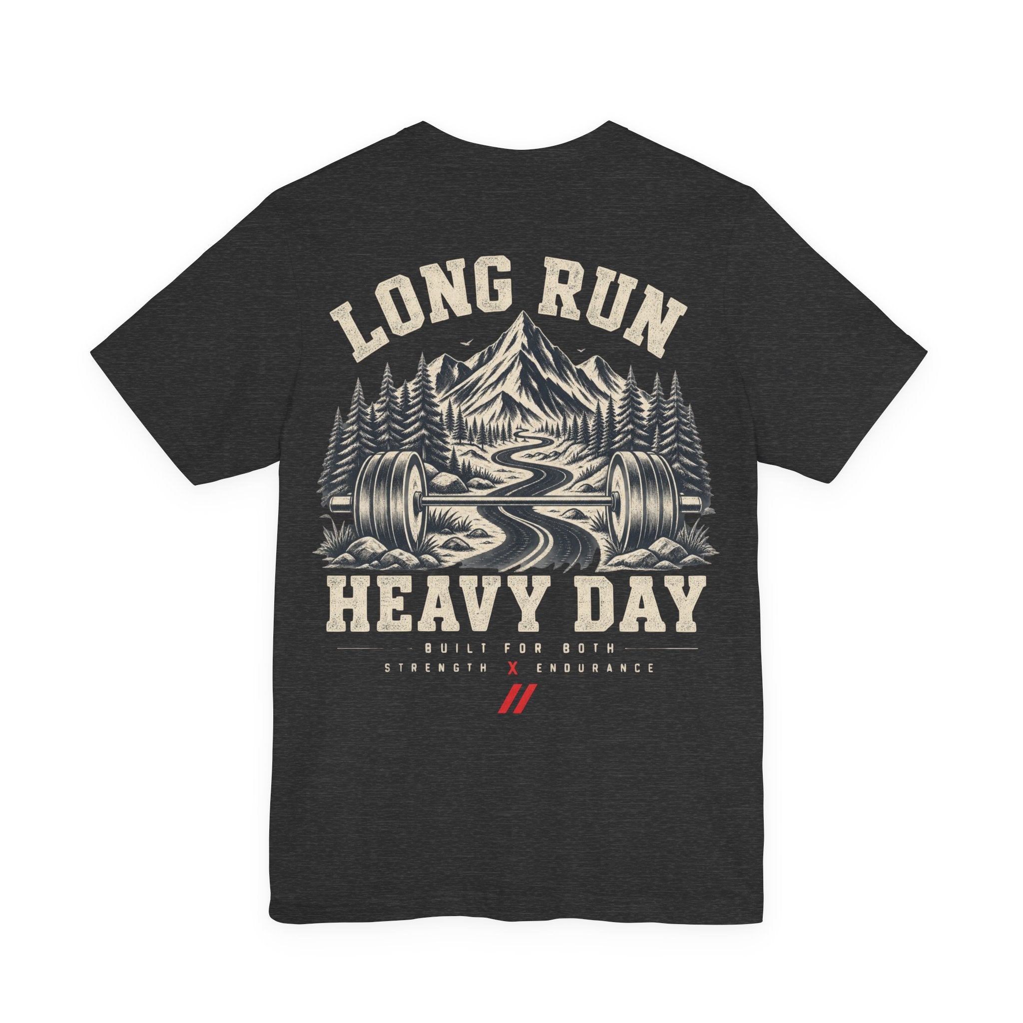 DUAL ENGINE — LONG RUN HEAVY DAY TEE