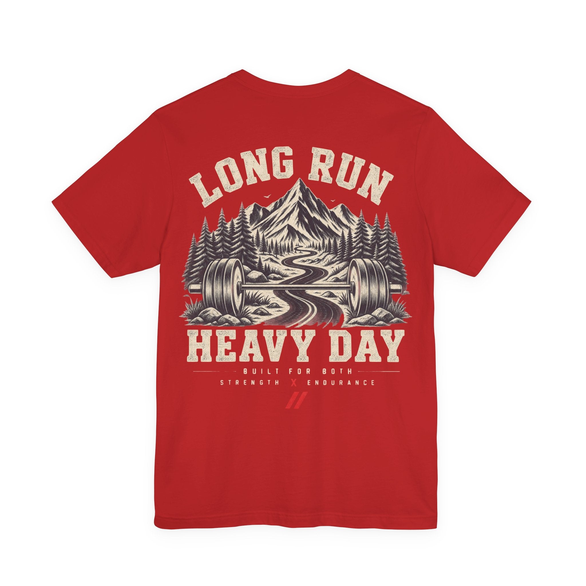 DUAL ENGINE — LONG RUN HEAVY DAY TEE
