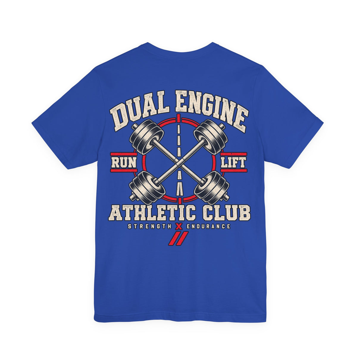 DUAL ENGINE — RUN // LIFT TEE