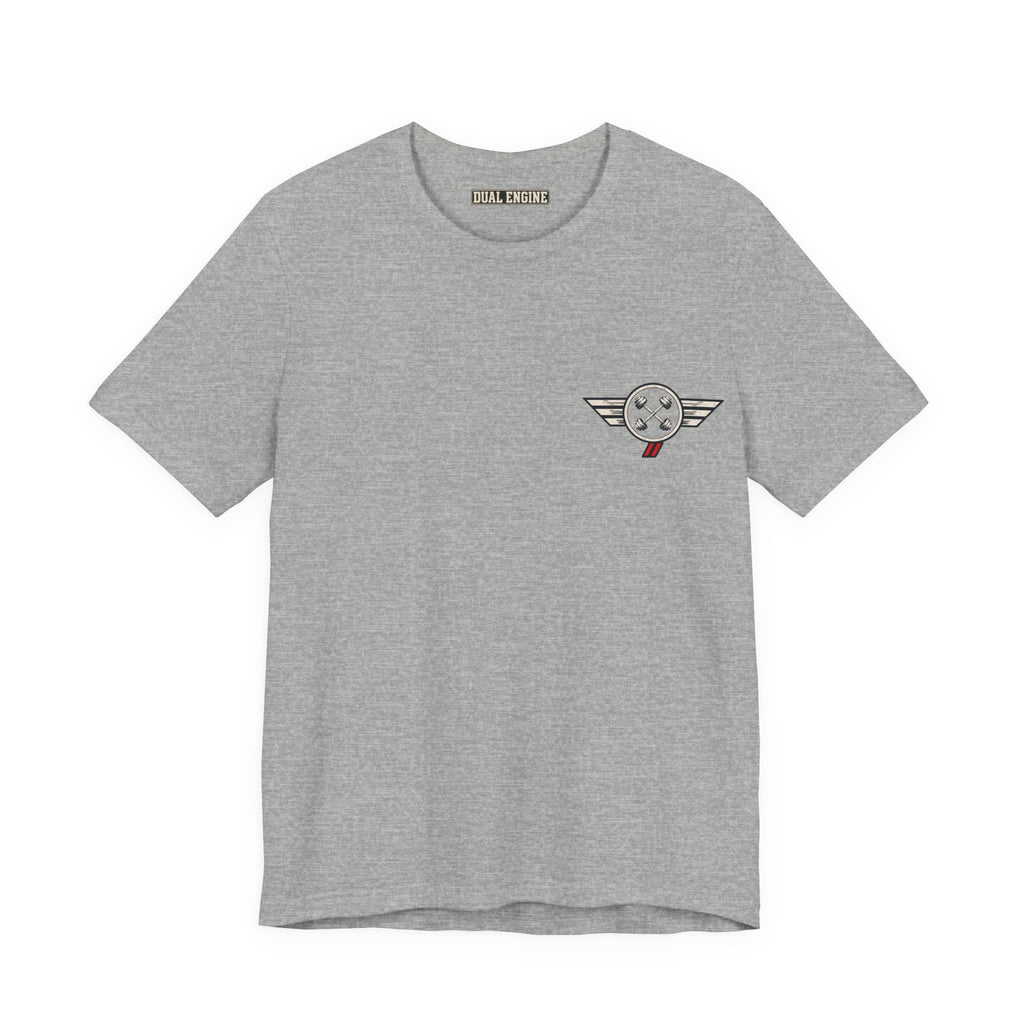 DUAL ENGINE — LONG RUN HEAVY DAY TEE