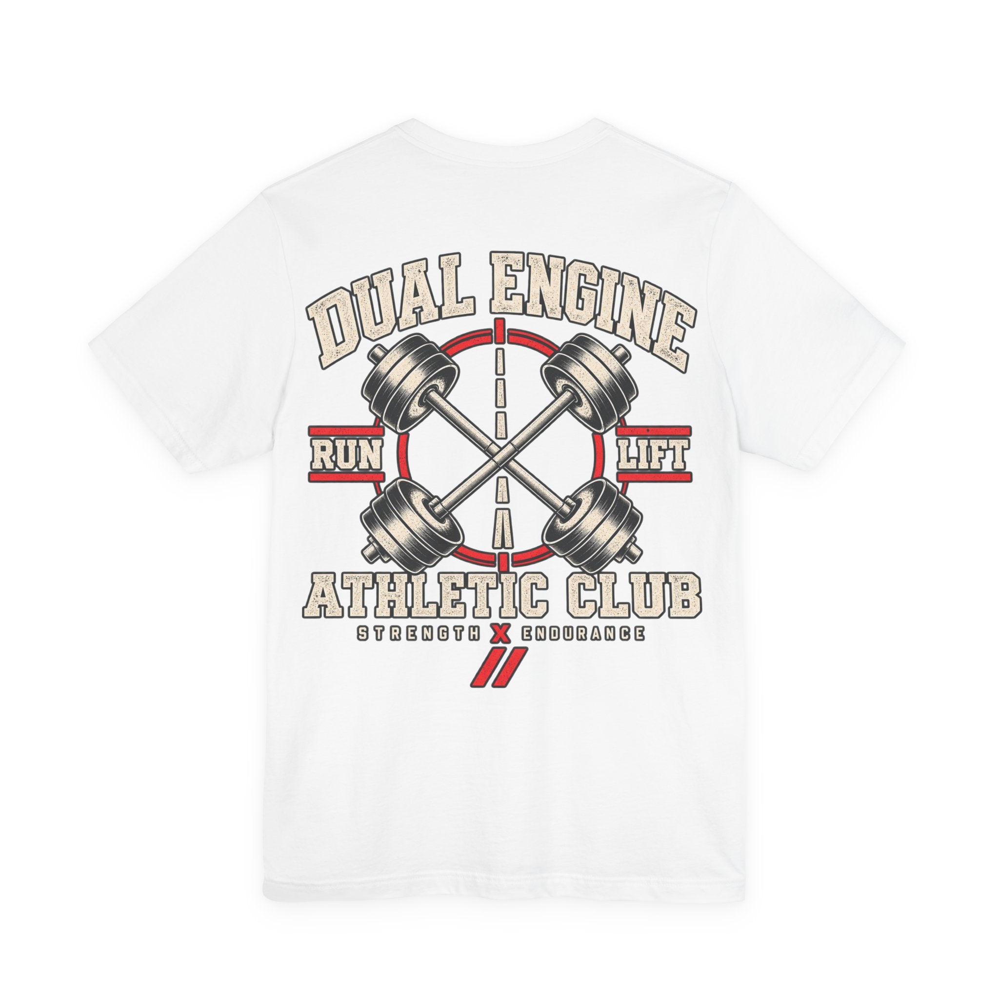 DUAL ENGINE — RUN // LIFT TEE
