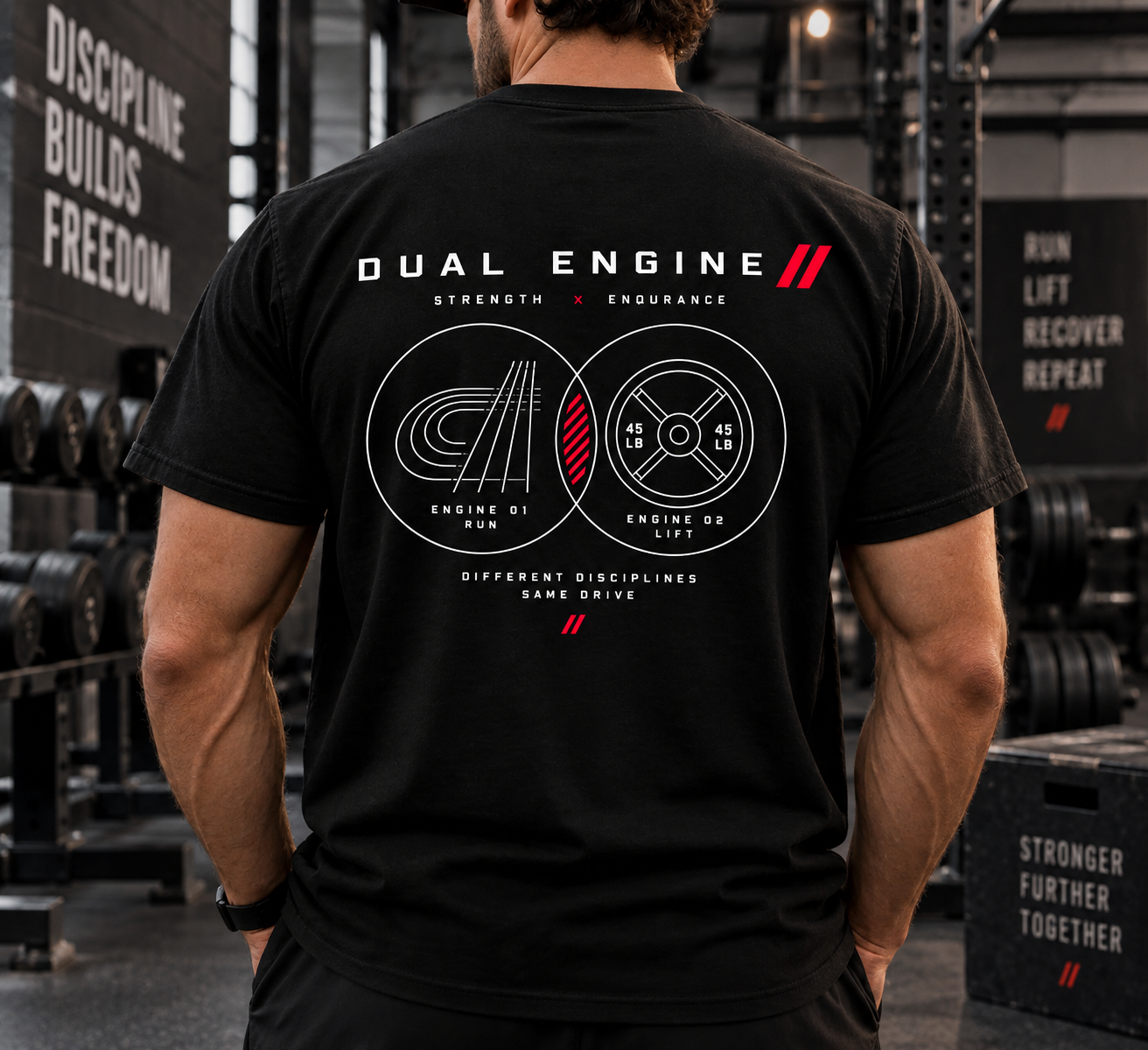 DUAL ENGINE - TWO ENGINES TEE