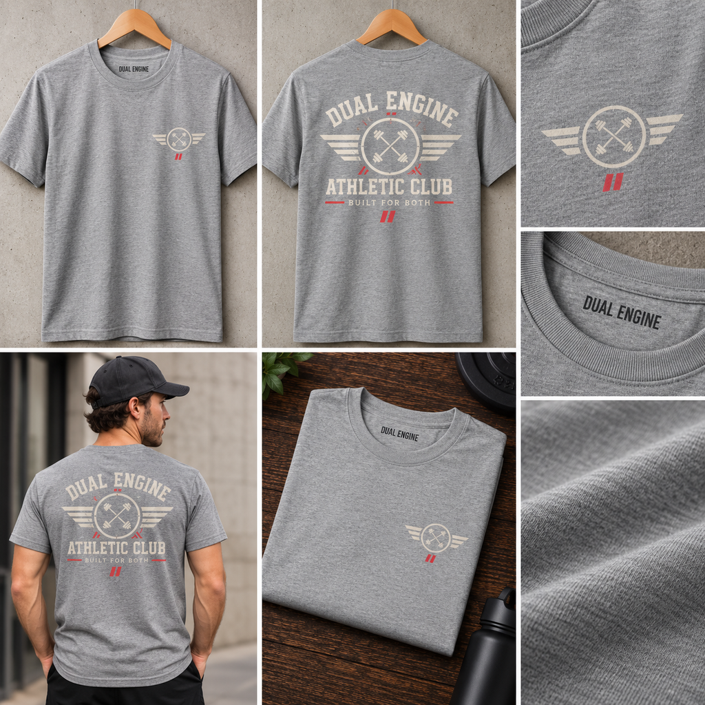 DUAL ENGINE — IRON CLUB TEE
