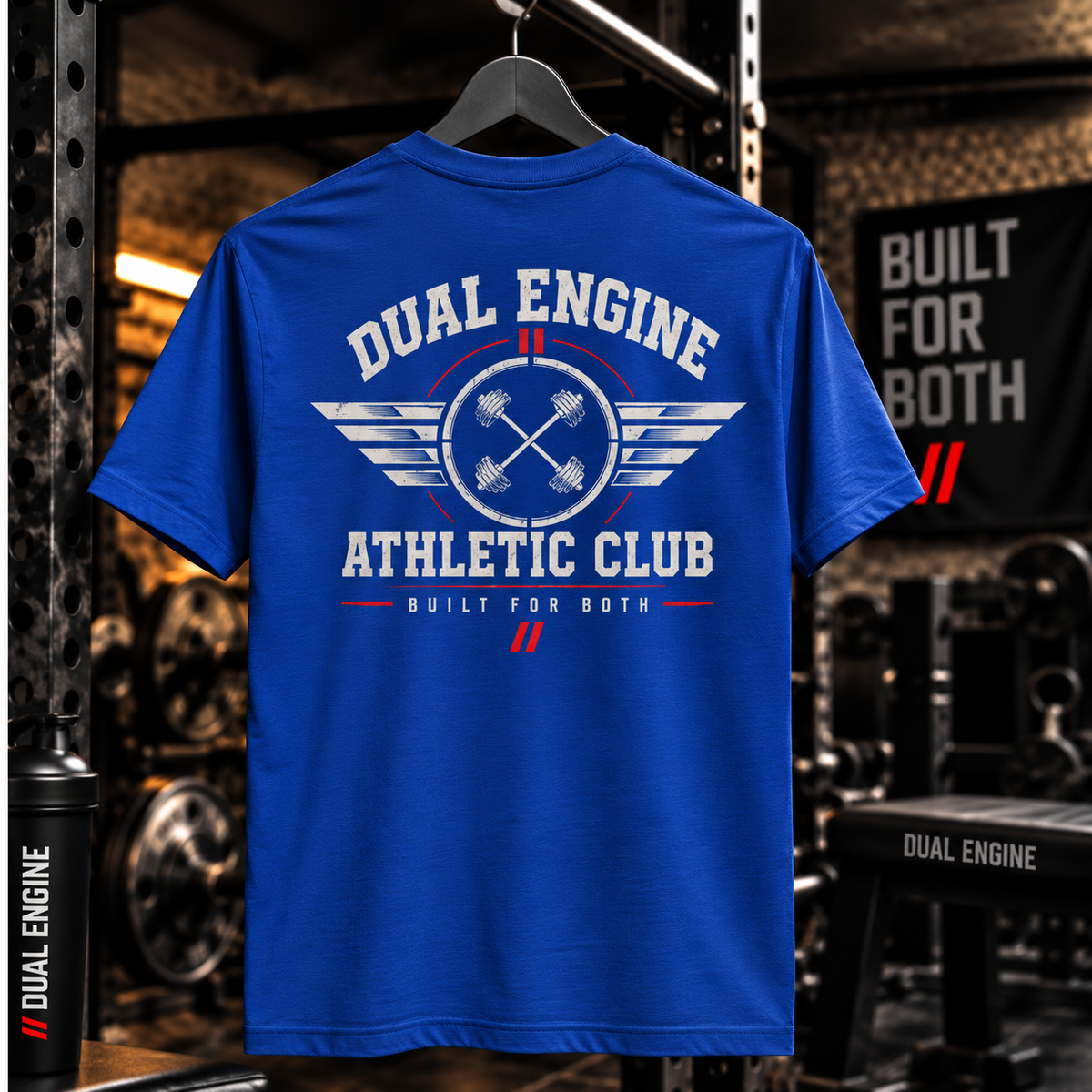 DUAL ENGINE — IRON CLUB TEE