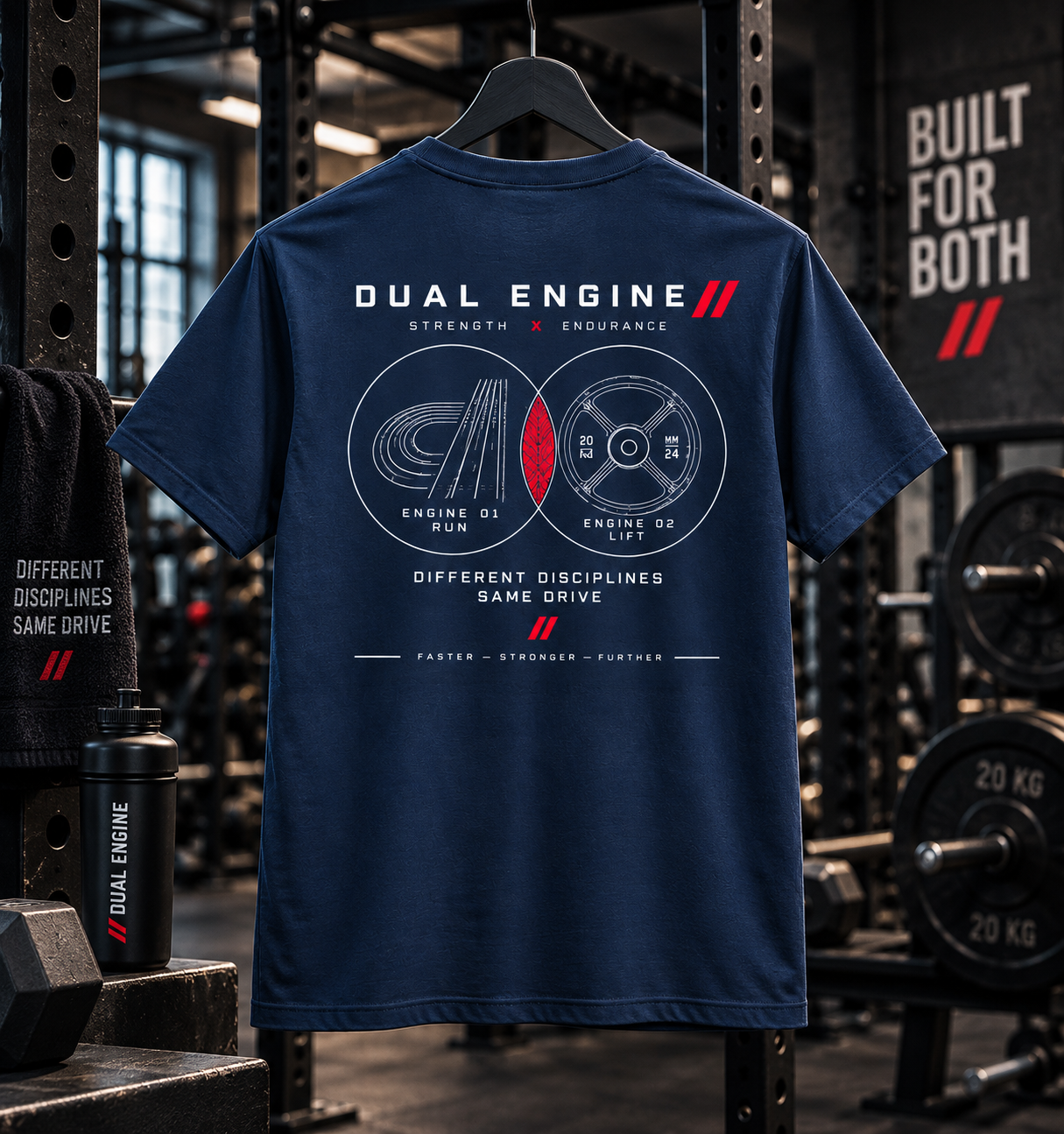 DUAL ENGINE - TWO ENGINES TEE
