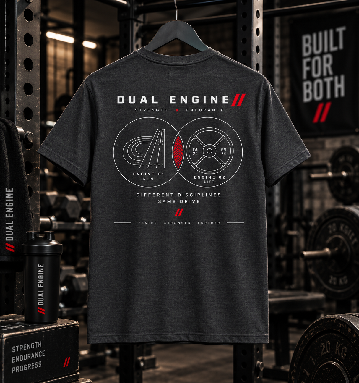 DUAL ENGINE - TWO ENGINES TEE