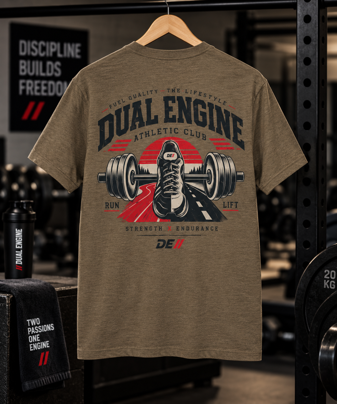 DUAL ENGINE — ATHLETIC CLUB TEE