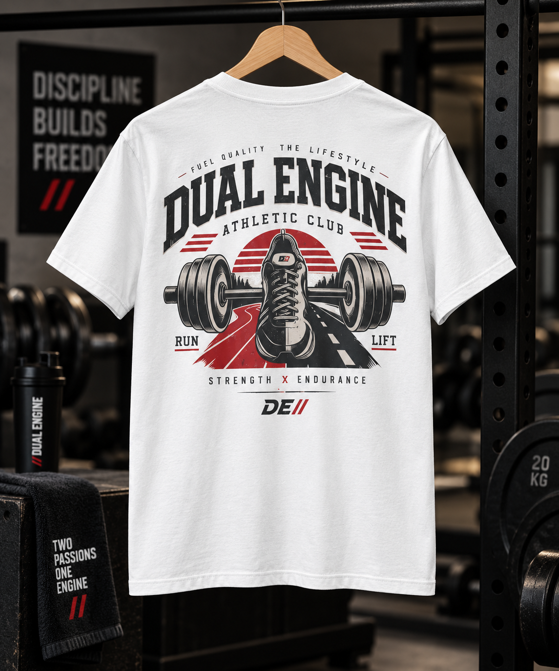 DUAL ENGINE — ATHLETIC CLUB TEE