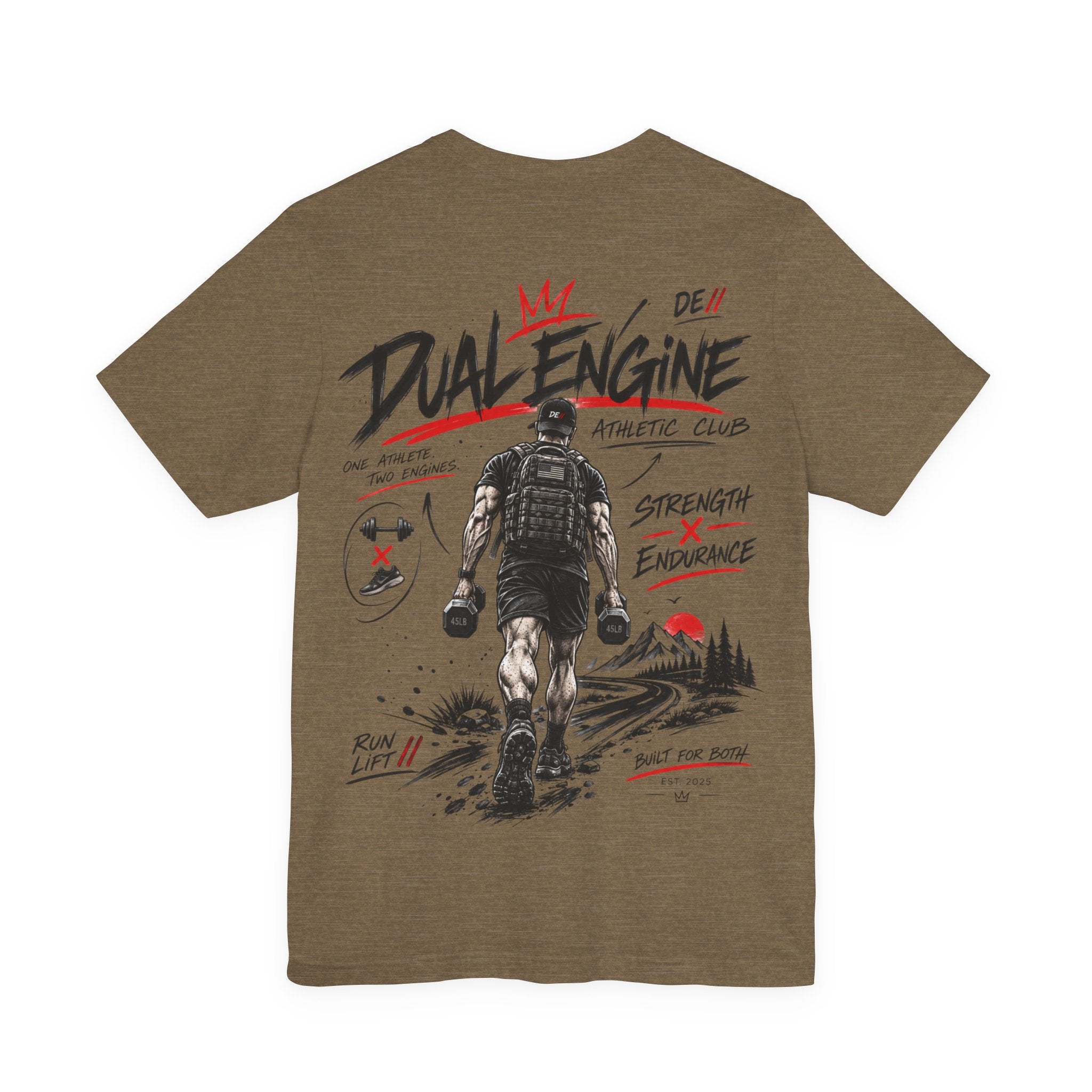 DUAL ENGINE- RUCKING TEE