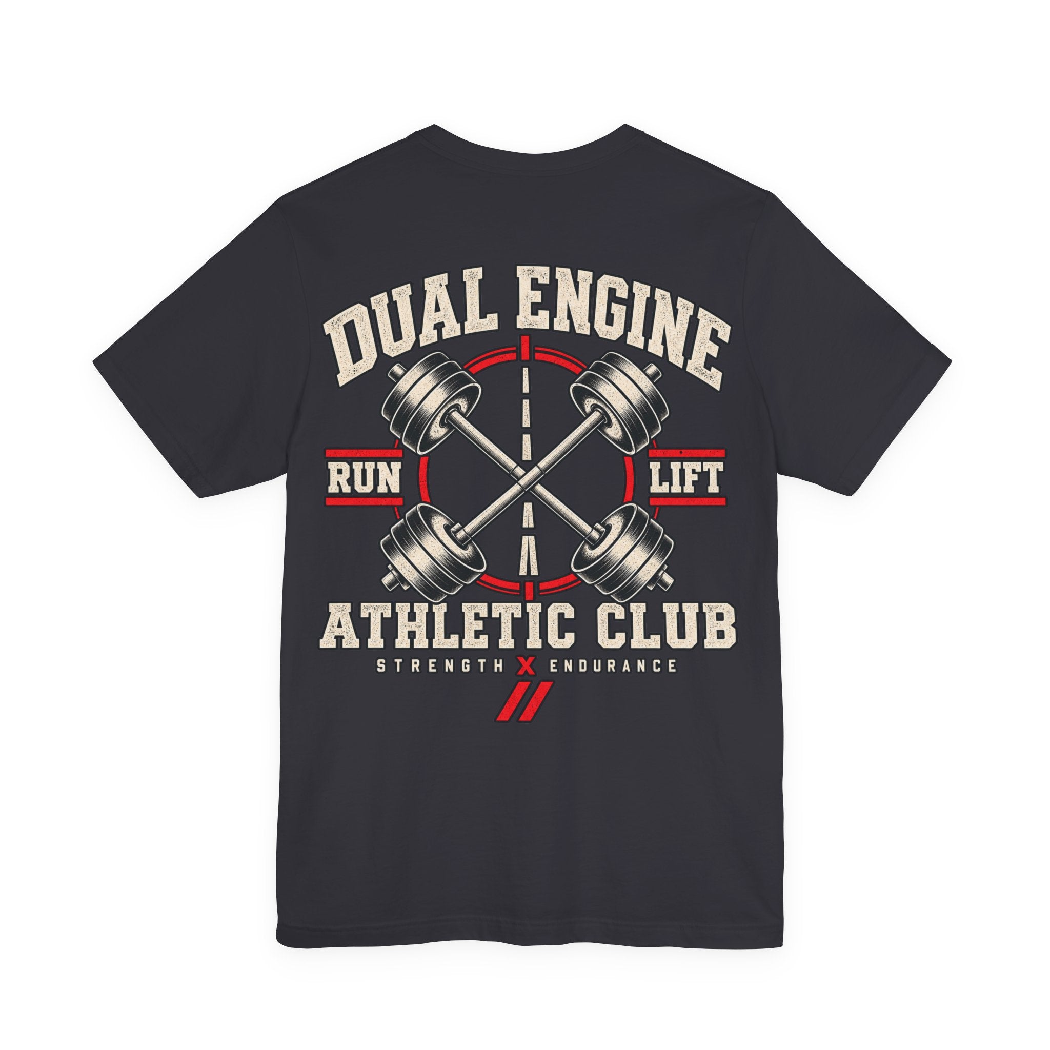 DUAL ENGINE — RUN // LIFT TEE