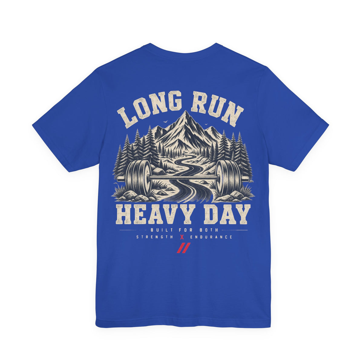 DUAL ENGINE — LONG RUN HEAVY DAY TEE