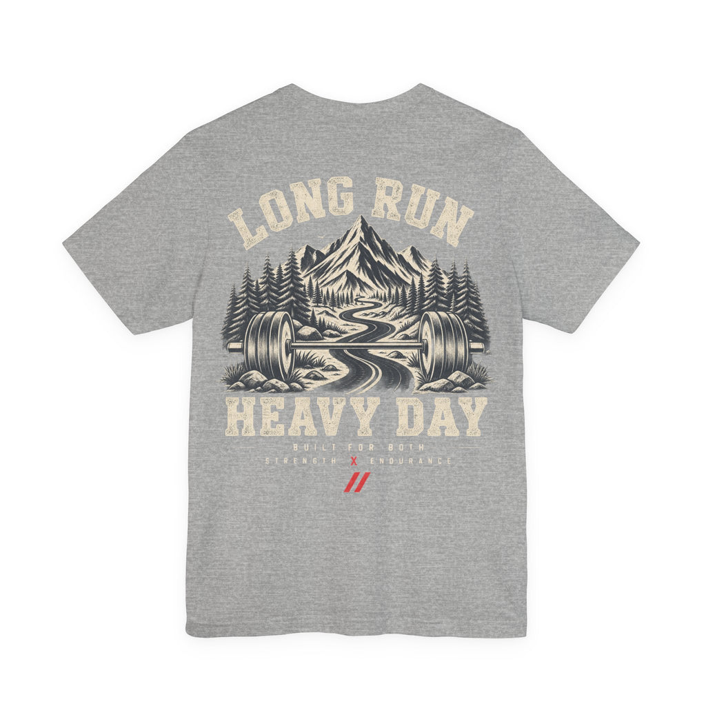 DUAL ENGINE — LONG RUN HEAVY DAY TEE
