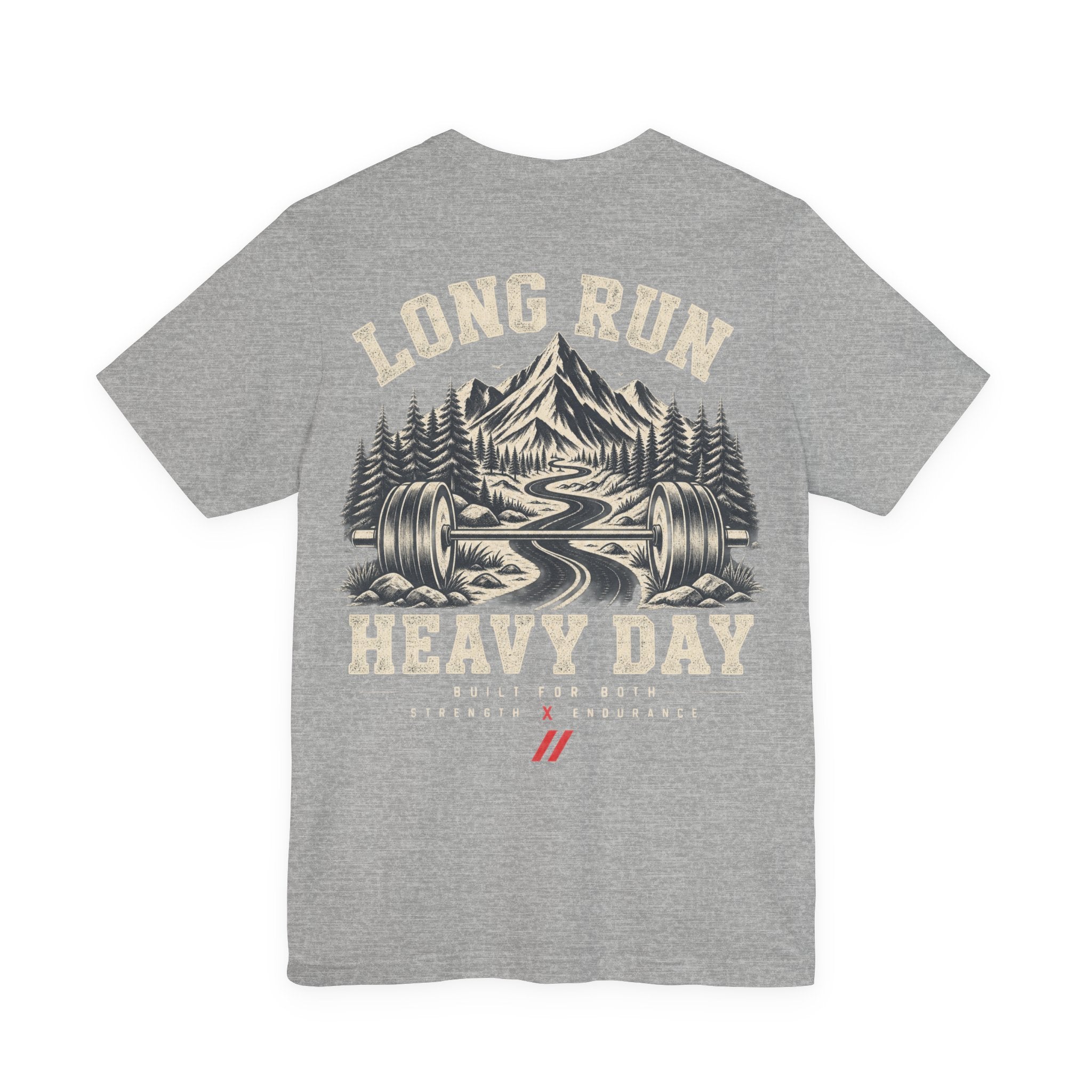 DUAL ENGINE — LONG RUN HEAVY DAY TEE