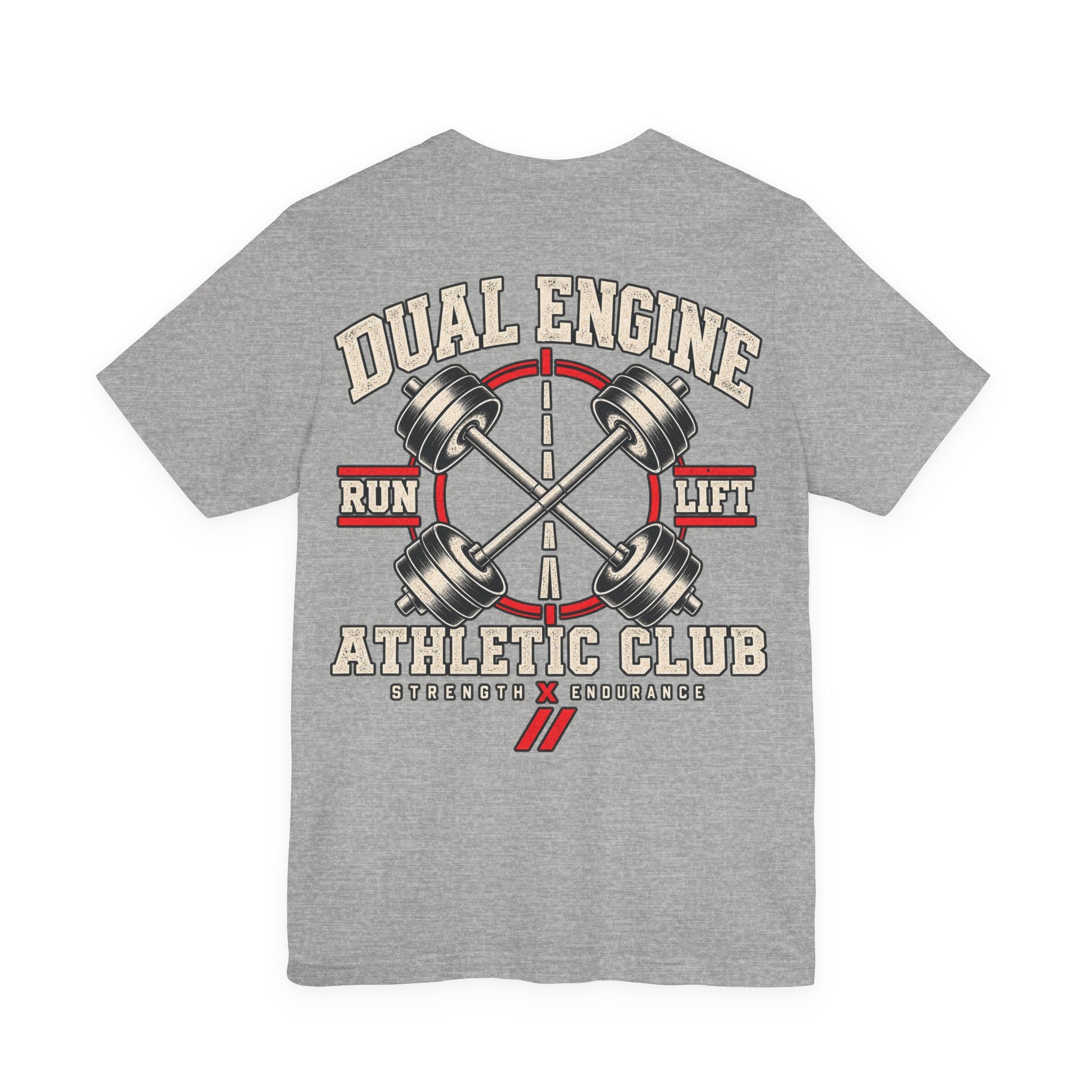 DUAL ENGINE — RUN // LIFT TEE