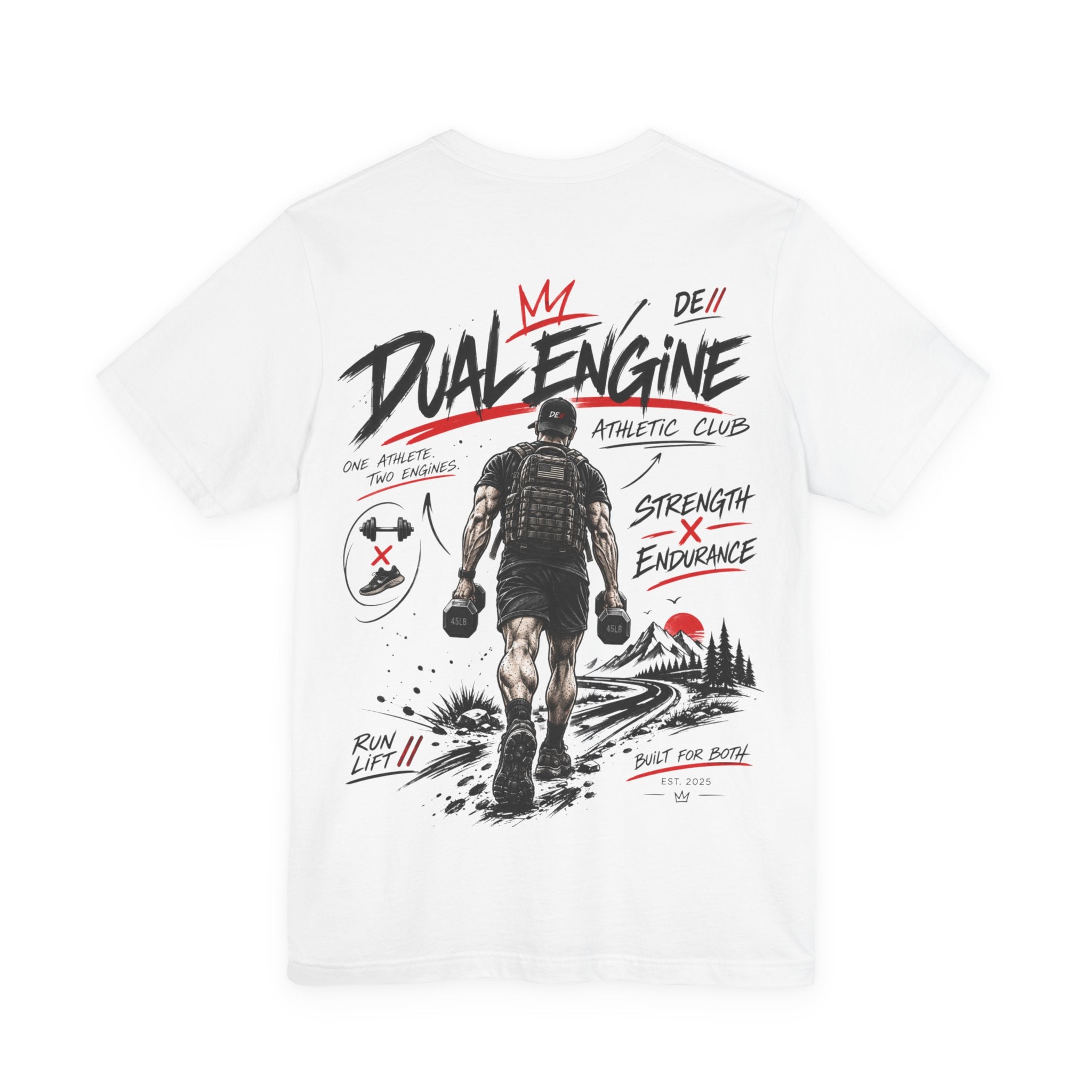 DUAL ENGINE- RUCKING TEE